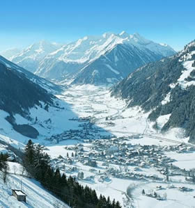 The beautiful Rauris Valley in Austria